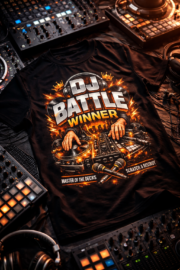 Together We Rise - DJ Battle Winner | All-over Print Unisex T-shirt - Image 2